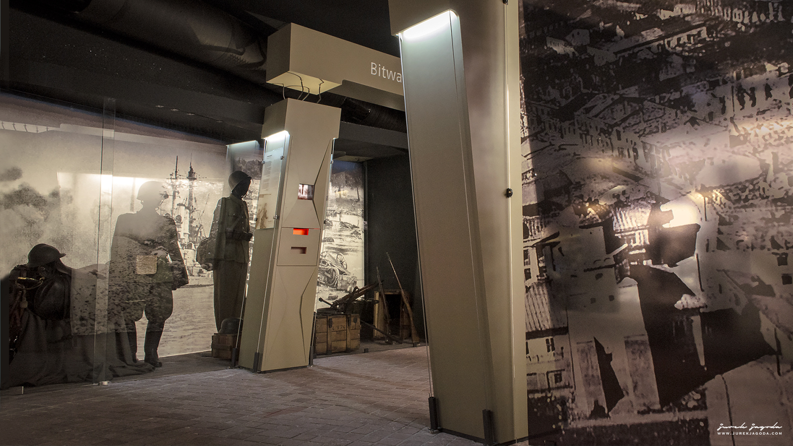 Museum Of The Home Army, Cracow. Permanent exhibition design.